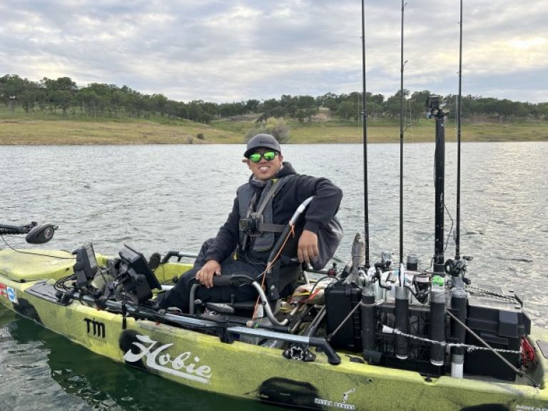 Damian Thao hammers a victory at Rollins Lake with BAM - He caught fish that were moving up to spawn, fish bedding and then hammered some pre-spawn tanks that were moving bait onto the shoreline with a topwater walking bait.